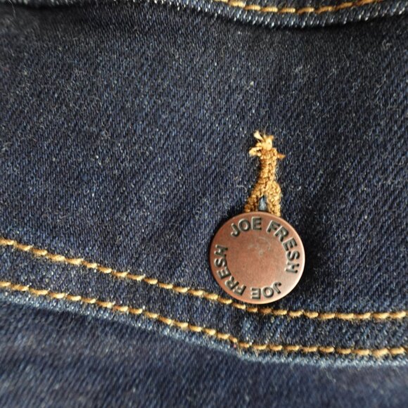 Joe Fresh Cotton Dark Denim Jacket - Picture 4 of 9